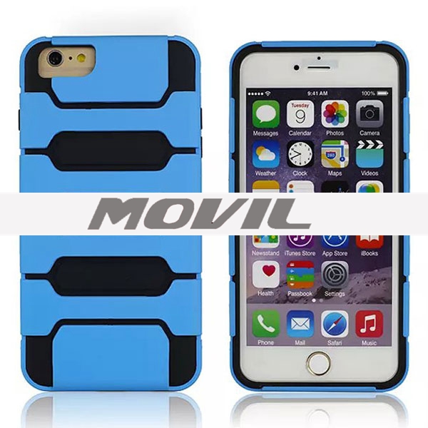 NP-2169 Combinación tpu   pc funda para Apple iPhone 6 -15